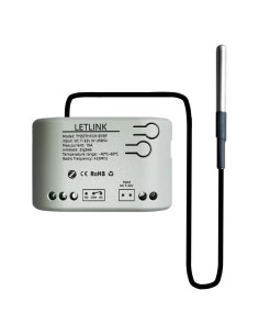 Controlador de Temperatura Zigbee Baolan DC 7-32V con Sonda Extendible