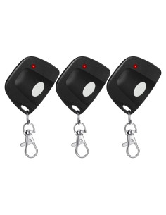 Control Remoto de Puerta de Garaje Kingdder 3 Piezas 300MHz