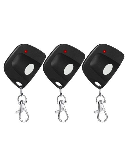 Control Remoto de Puerta de Garaje Kingdder 3 Piezas 300MHz