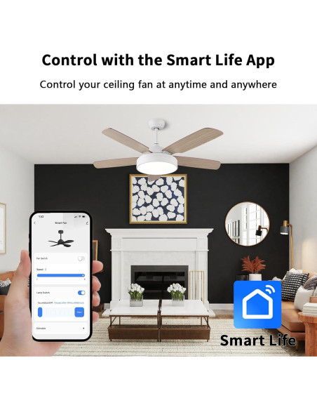 Control Remoto WiFi para Ventilador de Techo Humpptom JF028 Control Remoto WiFi para Ventilador de Techo Humpptom JF028
