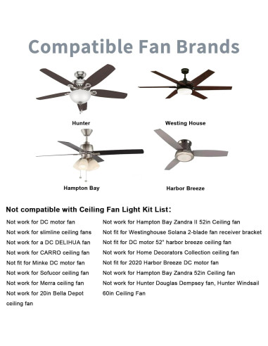 Control Remoto WiFi para Ventilador de Techo Humpptom JF028