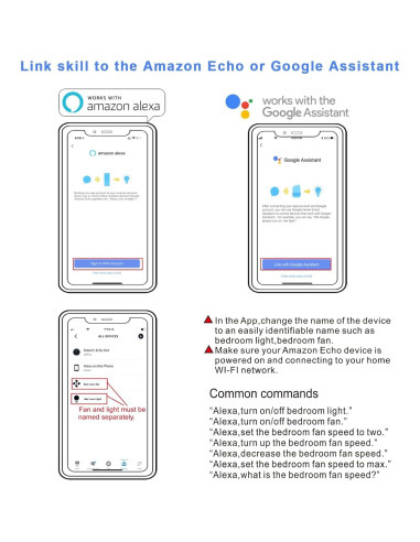 Control Remoto WiFi para Ventilador de Techo Humpptom JF028