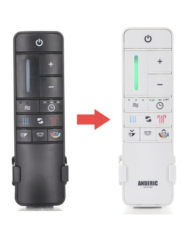 Control Remoto Anderic RRTR198B para Ventilador de Techo