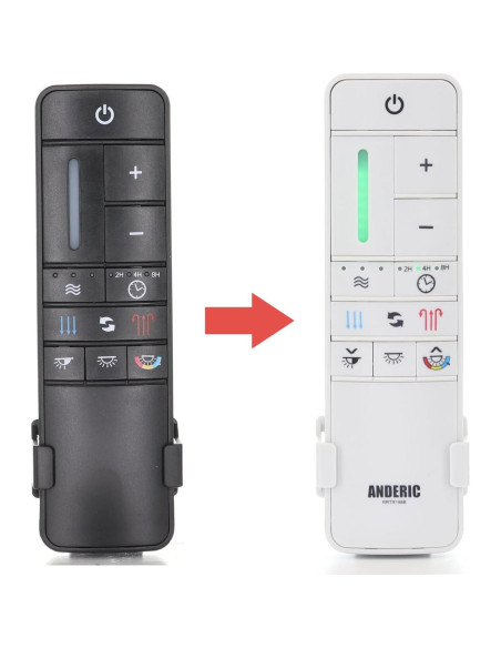 Control Remoto Anderic RRTR198B para Ventilador de Techo Control Remoto Anderic RRTR198B para Ventilador de Techo