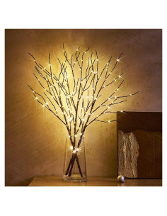 Ramas de Sauce Iluminadas Hairui 76cm 150 Luces LED Regulador