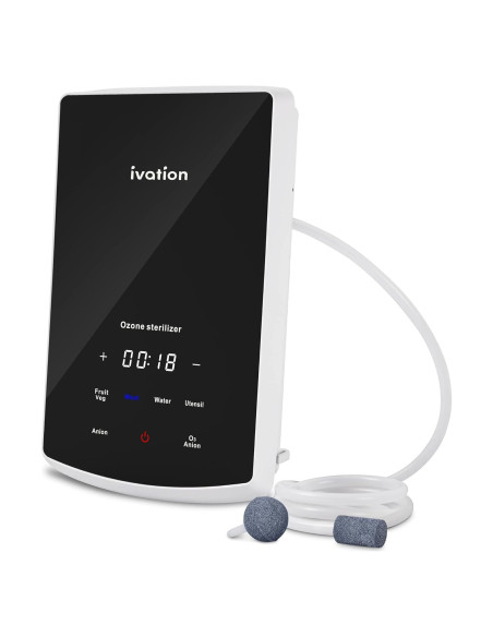 Esterilizador de Ozono Ivation 2 en 1 para Aire y Agua