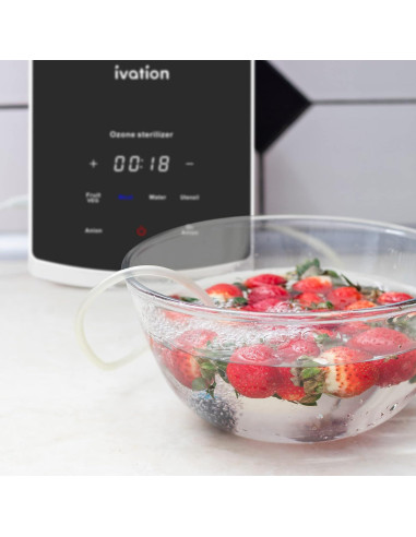 Esterilizador de Ozono Ivation 2 en 1 para Aire y Agua