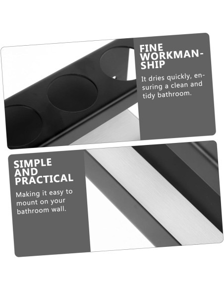 Soporte de Cepillo de Dientes Eléctrico Cabilock con Diatomita