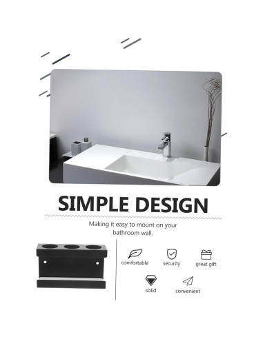 Soporte de Cepillo de Dientes Eléctrico Cabilock con Diatomita