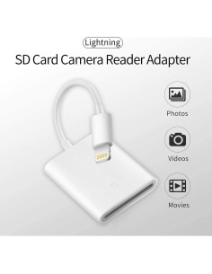 Lector de tarjeta SD Lightning FUHAYA para iPhone y iPad 2