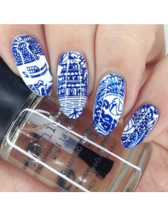 Placa de Estampado de Uñas Maniology 12.07x6.1 cm Cerámica China 2