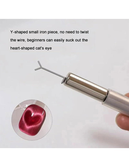 Kit de Arte de Uñas Magnético Ojo de Gato 5 Pcs - Genérico Kit de Arte de Uñas Magnético Ojo de Gato 5 Pcs - Genérico