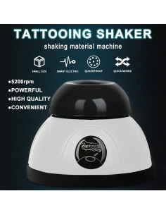 Mezclador Vortex HHUK 5200 RPM para Pinturas y Tintas 2