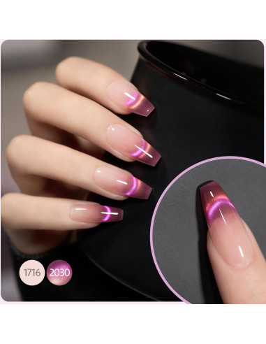 Esmalte de Uñas Gel Ojo de Gato GAOY 16ml Baya Exótica