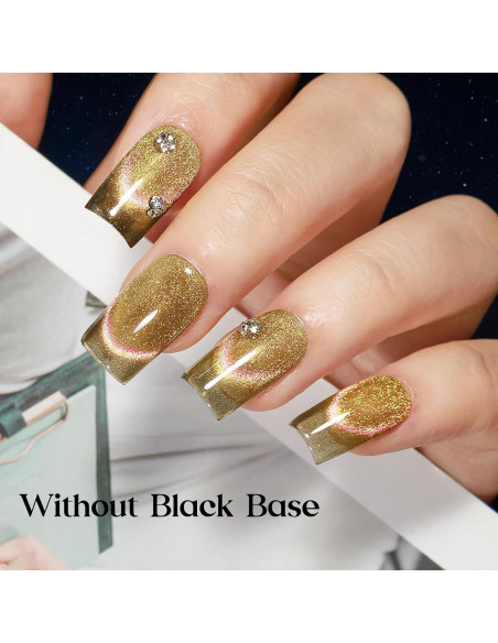 Set de 8 Esmaltes de Uñas en Gel Ojo de Gato MIZHSE 9D