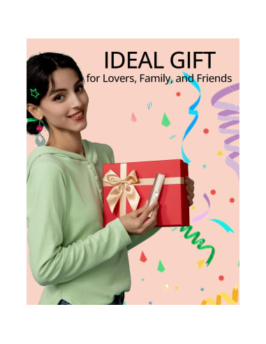 Depilador Facial Recargable VOGCREST 2-en-1 con Luz LED