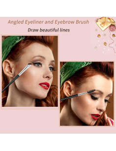 Set de Pinceles de Delineador ELESDA 5 PCS - Ángulo Fino y Delgado 2