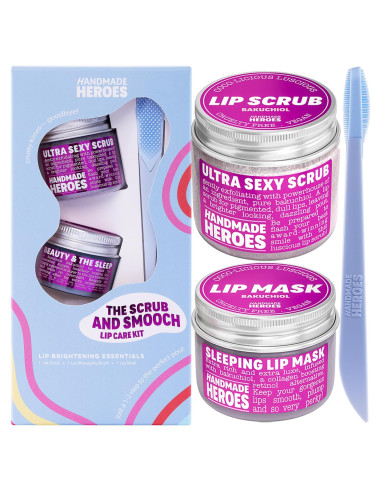 Set de Exfoliación Labial Vegano Bakuchiol - 3 Piezas