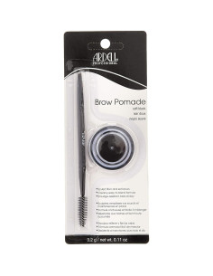 Pomada para Cejas Ardell - Negro Suave, 3 en 1, Larga Duración 2