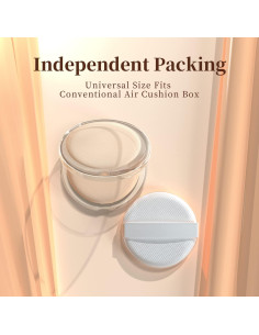 Esponjas de Maquillaje MOHOPE 8Pcs con Caja Portátil - Libre de Látex 2