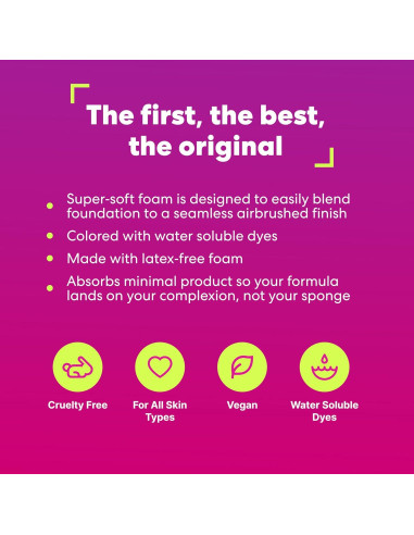 Esponja de Maquillaje Original Beautyblender Rosa 4.5cm