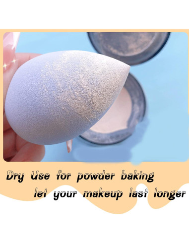 Set de 7 Esponjas de Maquillaje VAVOLO Multicolor para Base