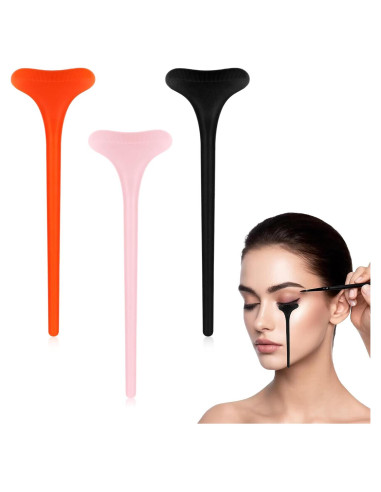 3 Pcs Protector de Silicona para Pestañas Yolev - Reutilizable