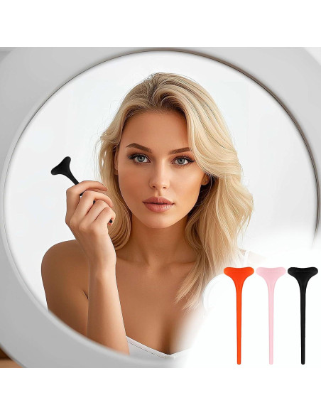 3 Pcs Protector de Silicona para Pestañas Yolev - Reutilizable