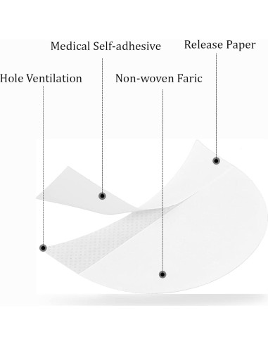 200 Pcs Protectores de Sombra de Ojos Desechables Sliverdew