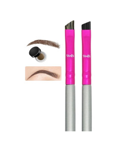 Kit de Brochas para Cejas Vertex Beauty - 2 Piezas Anguladas