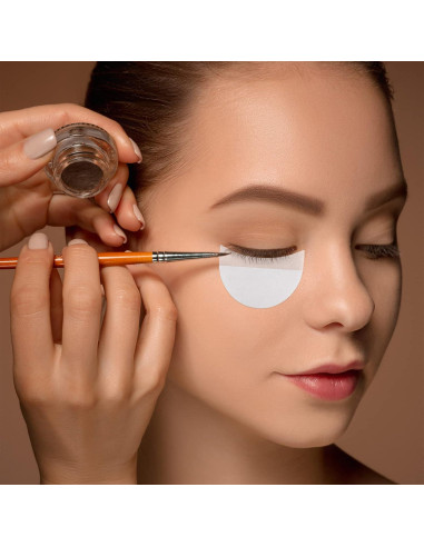 200 Pcs Protectores de Sombra de Ojos Desechables Sliverdew