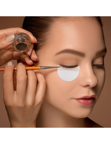 200 Pcs Protectores de Sombra de Ojos Desechables Sliverdew