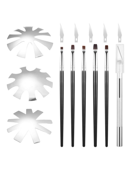 Juego de 14 Piezas Cortadores de Uñas Telooco Profesional