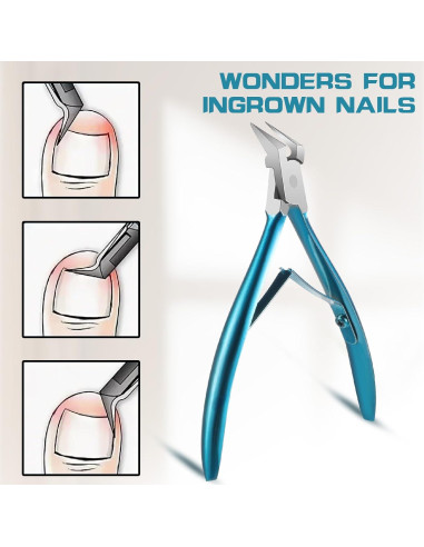 Cortauñas Recto Wanmu para Uñas Gruesas - Acero Inoxidable