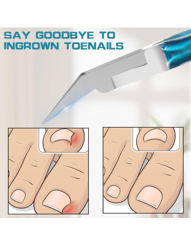 Cortauñas Recto Wanmu para Uñas Gruesas - Acero Inoxidable