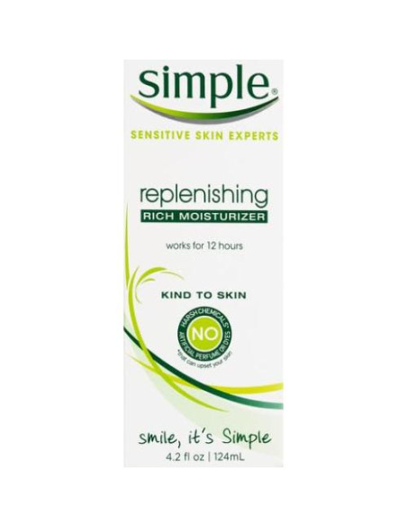 Hidratante Facial Simple Kind to Skin 119 ml Piel Sensible Hidratante Facial Simple Kind to Skin 119 ml Piel Sensible