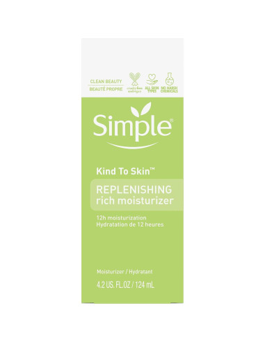 Hidratante Facial Simple Kind to Skin 119 ml Piel Sensible