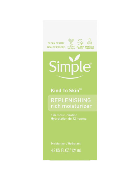 Hidratante Facial Simple Kind to Skin 119 ml Piel Sensible Hidratante Facial Simple Kind to Skin 119 ml Piel Sensible