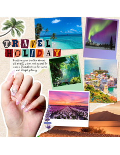 Kit de Esmalte de Uñas en Gel Beetles 45 Colores con Luz UV 2