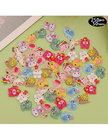 Set de 250 Adornos para Uñas 3D DALOO - Formas Variadas