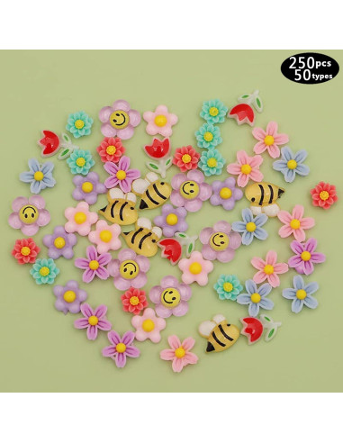 Set de 250 Adornos para Uñas 3D DALOO - Formas Variadas