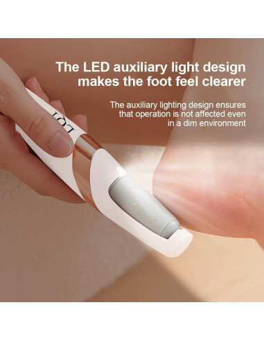 LQT Lima Eléctrica para Pies - Removedor de Callos Recargable