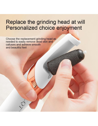 LQT Lima Eléctrica para Pies - Removedor de Callos Recargable