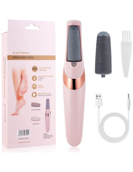 Lima Eléctrica para Pies AOOWU con Luz LED y 2 Velocidades