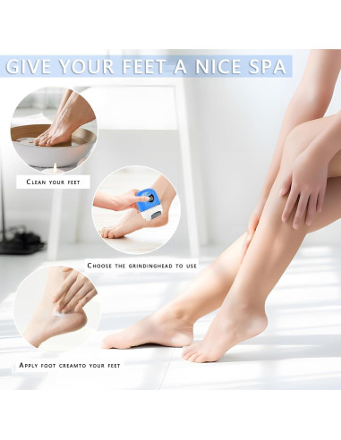 Removedor de Callos Eléctrico Zhanpinc con Pantalla Digital