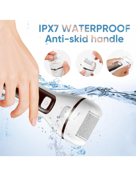 Removedor de Callos Eléctrico ANGLECHAT 18 en 1 Impermeable