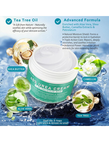 Crema de Urea 40% Aphesia para Pies Secos 150g - Hidratante