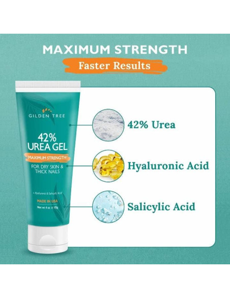 Gel de Urea 42% Gilden Tree para Pies 113.4g Suaviza Callos Gel de Urea 42% Gilden Tree para Pies 113.4g Suaviza Callos