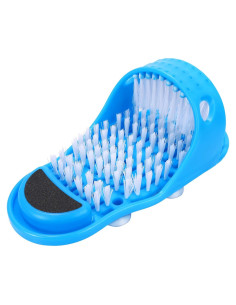 Limpiador de Pies KISSBUTY Cepillo Exfoliante Ducha 27.7x11.4cm