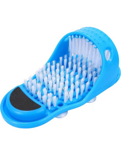 Limpiador de Pies KISSBUTY Cepillo Exfoliante Ducha 27.7x11.4cm 2